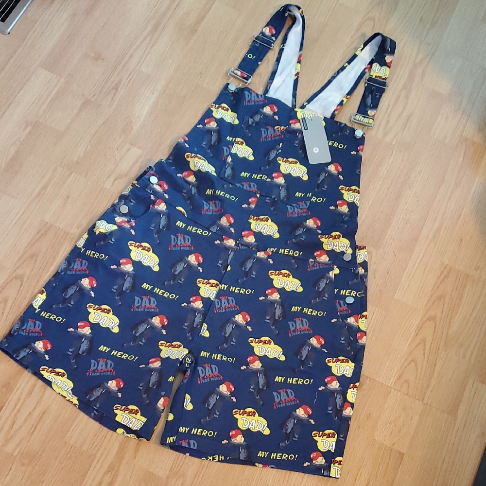 Men's Graphic Print Cargo Shorts